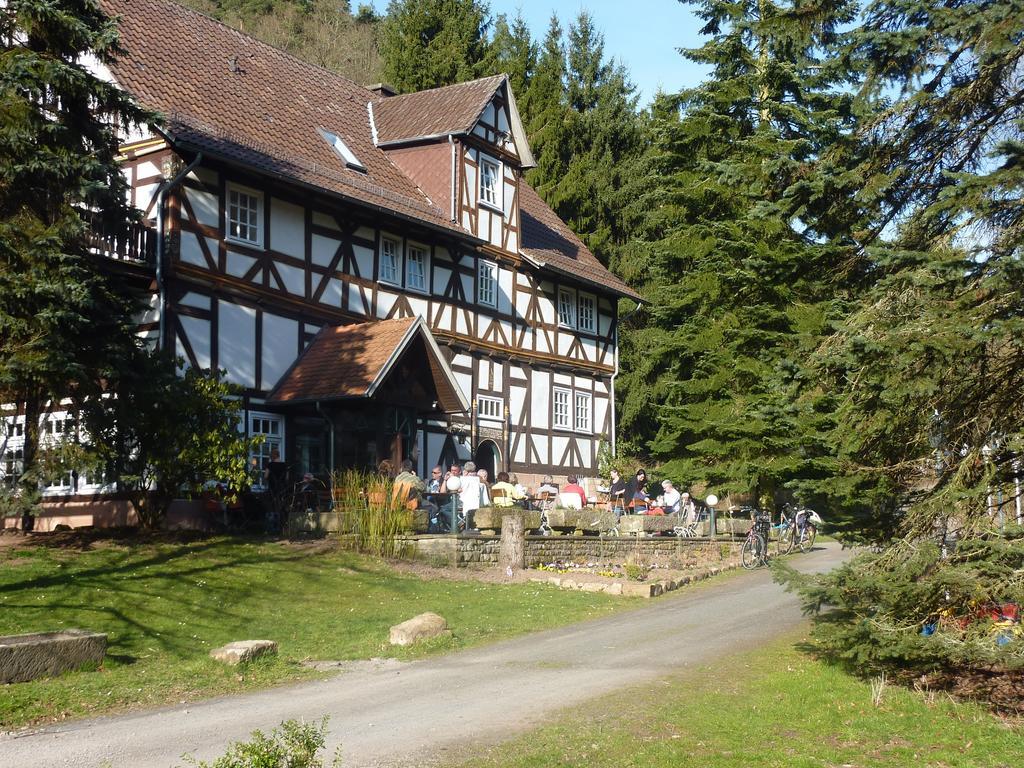 Hof Guttels Waldgasthof Ferienpension Rotenburg an der Fulda Exterior foto